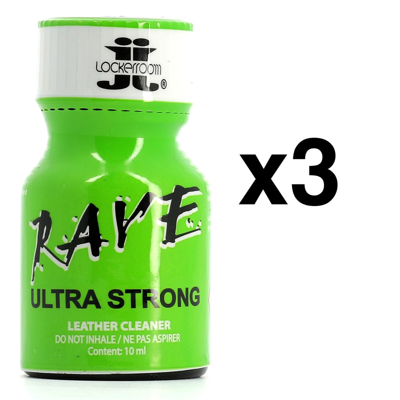 Locker Room RAVE Ultra Strong 10ml x3